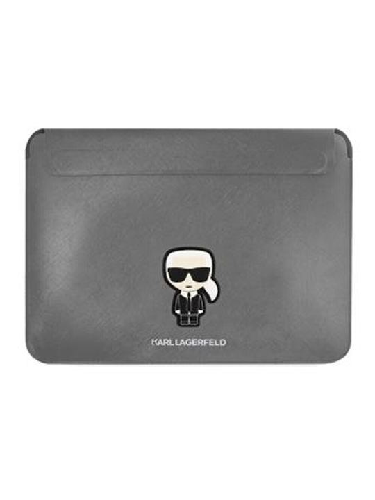 Karl Lagerfeld Ikonik Computer Sleeve Silver
