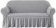 Elastic Cover for Four Seater sofa Grey Light 1pcs 4SEAT-GKRI LIGHT