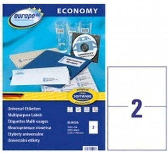 Avery 200 Selbstklebende A4-Etiketten 210x148.5mm