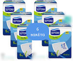 Septona Dry Plus Incontinence Underpads with 5 Protection Layers 60x90cm 6x15pcs