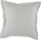 Nef-Nef Homeware Sofa Cushion Nature from 100% Cotton Ecru 50x50cm.