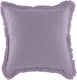 Nef-Nef Homeware Μαξιλάρι Καναπέ Fiorella από 100% Βαμβάκι Lilac 50x50εκ.