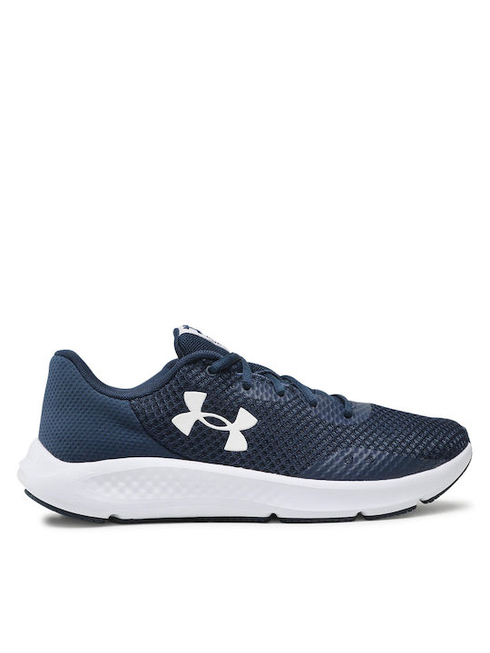 Under Armour Charged Pursuit 3 Ανδρικά Αθλητικά Παπούτσια Running Academy / White