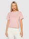 Adidas Playera Women's Athletic T-shirt Pink