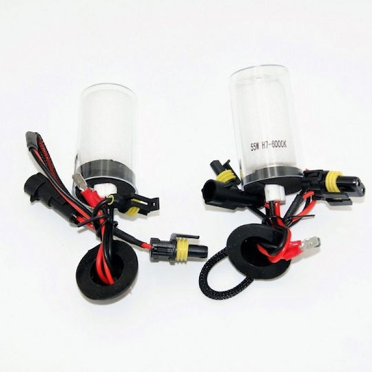 Lamps Car H7 Xenon 6000K Cold White 12V 55W 2pcs