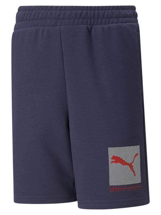 PUMA Αθλητικό Παιδικό Σορτς/Βερμούδα Active Navy Μπλε