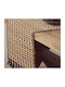 Nef-Nef Homeware Runner Straw Natural / Black 45x150cm