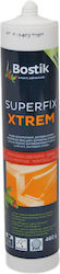 Bostik Super Fix Xtrem Silikon-Dichtungsmittel Weiß 450gr 1Stück