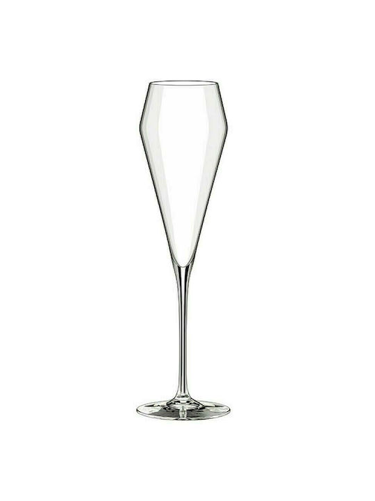 Max Home Edge Gläser-Set Champagner aus Glas Stapelbar 220ml RN68290220 6Stück