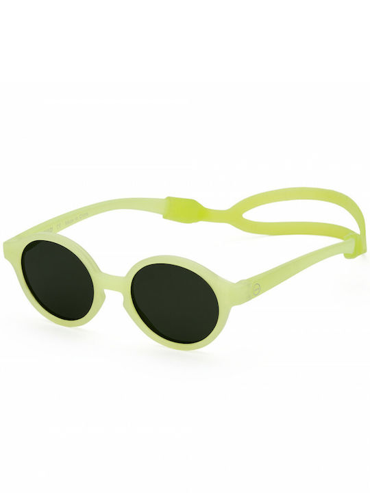 Izipizi #d Στρογγυλά Βρεφικά Γυαλιά Ηλίου Apple Green για 0-9 Μηνών