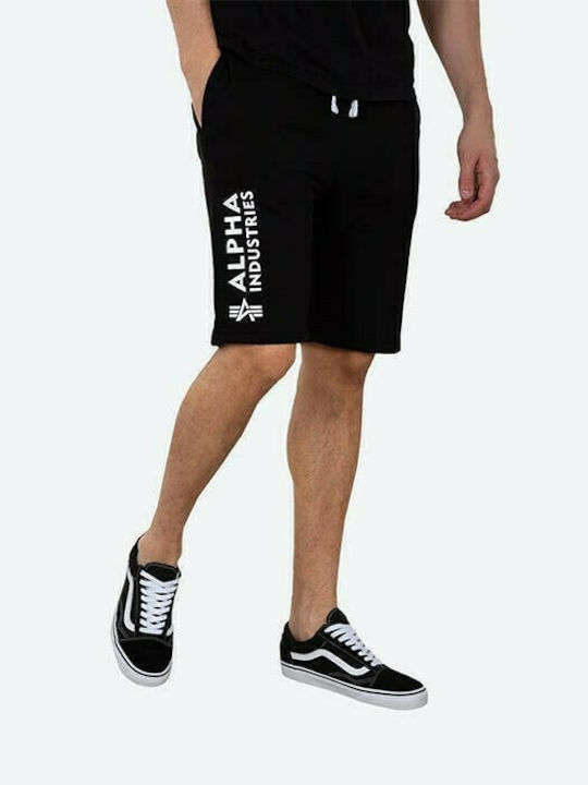 Alpha Industries Sportliche Herrenshorts Schwarz