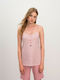 Vamp Winter Damen Pyjama-Set Pink Gray