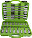 JBM Lange Bit-Stecknüsse mit Bits Allen und Antriebsvierkant 1/2'' Set 30Stück