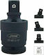 JBM Extensie Prindere Cheie Pneumatic - Pneumatic Formă în U cu Kare 3/4" Extensie cheie cu clichet pliabilă 3/4"