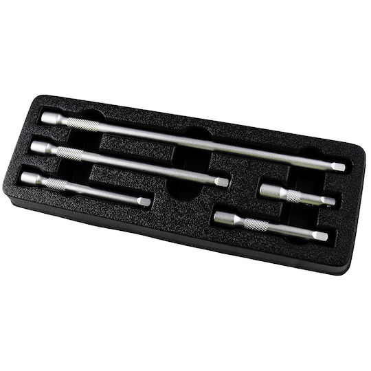 JBM Set Kastanienverlängerungen mit Karré 1/4" 5Stück