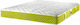 House Mat Star King Size Ανατομικό Στρώμα Memory Foam 210x200x29cm με Ανεξάρτητα Ελατήρια