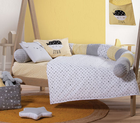 Nef-Nef Homeware Подредба Rock Star Жълти 120x170см Nef-Nef Homeware Подредба Rock Star Жълти 120x170см