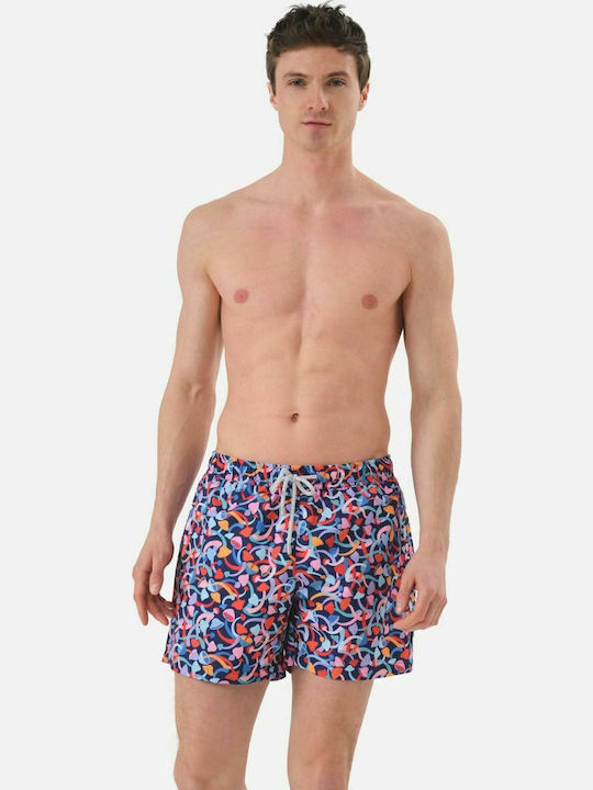 Shrooms Herren Badebekleidung Shorts Mehrfarbig mit Mustern