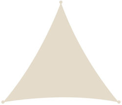 Showood Triangle Shade Sail Ecru 3.6m 230gr/m²