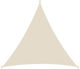 Showood Triunghi Umbrela Sail Ecru 3.6m 230gr/m²