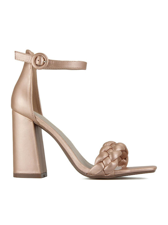 Envie Shoes Rose Gold Women's Sandals