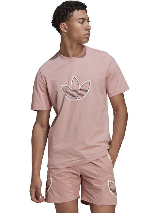 adidas Trefoil T-shirt Ροζ