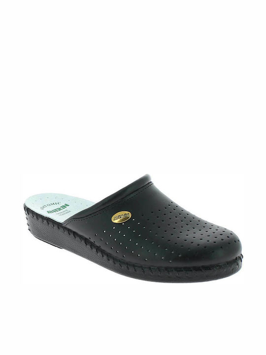 Antrin Antrin Damen Leder Anatomisch Holzschuhe...