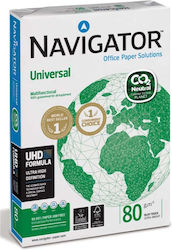 Navigator Universal CO2 Neutral Druckpapier A4 80gr/m² 1x500 Blätter Weiß NVG330963