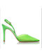 Sante Pointed Toe Stiletto Green High Heels