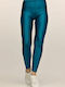 Bodymove -15 Women's Long Training Legging Shiny & High Waisted Petrol