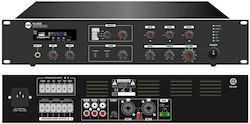 CMX Audio FA-500Z Commercial Power Amplifier 3 Zone Equipped with USB/FM/Bluetooth Black