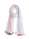 Ble Resort Collection Women's Scarf White 5-43-230-0212