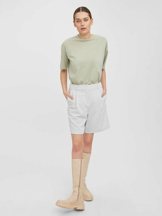 Vero Moda Zelda Γυναικεία Βερμούδα Glacier Gray