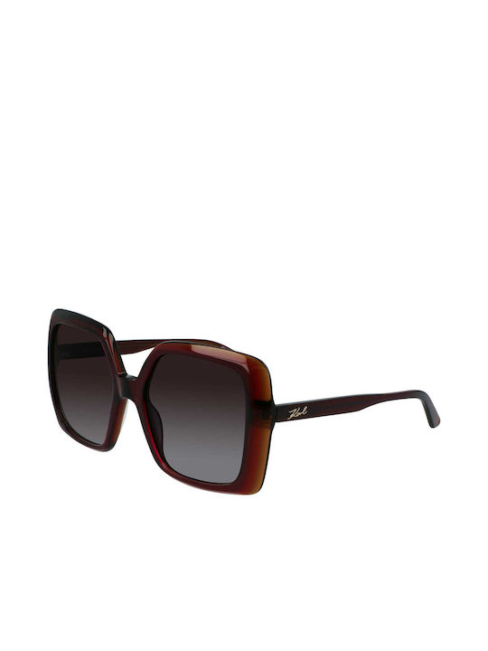 Karl Lagerfeld Women's Sunglasses with Brown Plastic Frame KL6059S-603