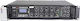 Master Audio MV1200CA BT Integrated Commercial Amplifier 6 Zone 120W/100V with Cooling System Equipped with USB/FM/Bluetooth Black