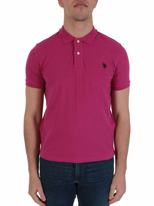 U.S. Polo Assn. Polo T-shirt Φούξια