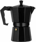 Feggrini Stovetop Espresso Pot for 3Cups Black