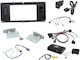 Connects2 DIN-Verkleidungsplatten 2 Din für Land Rover Range Rover Evoque 2011-2015