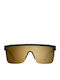 Spy Flynn 50/50 Unisex Ochelari de soare cu Negru Cadru și Maro Lentilă 670000000047