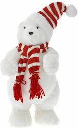 Iliadis Christmas Bear Figure White 44x24x14cm