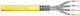 Digitus S/FTP Cat.7a (10Gbps) Network Cable Ethernet Without Connectors 100m Yellow