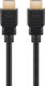 Goobay HDMI 2.1 Ultra High Speed 48Gbps 4K 120Hz HDR VRR Kabel HDMI-Stecker - HDMI-Stecker 2m Schwarz