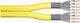 Digitus S/FTP Cat.7a (10Gbps) Καλώδιο Δικτύου Ethernet χωρίς ακροδέκτες 500m Κίτρινο
