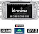 Kirosiwa Car Audio System for Ford Focus 2007 - 2011 (Bluetooth/USB/AUX/WiFi/GPS/Apple-Carplay/Android-Auto) with Touch Screen 7"