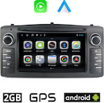 Car-Audiosystem für Toyota Korolla 2000-2007 (Bluetooth/USB/AUX/WiFi/GPS) mit Touchscreen 7" TO98