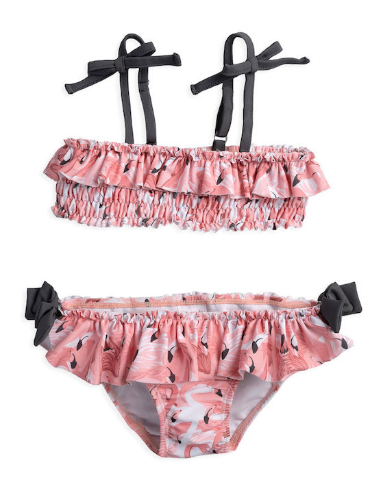 Tutto Piccolo Kids Swimwear Bikini Pink