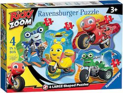 Παιδικό Puzzle Ricky Zoom 52pcs για 3+ Ετών Ravensburger