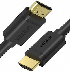 Unitek 4k C1101bk Black HDMI 2.0 HDMI male - HDMI male 0.3m Μαύρο