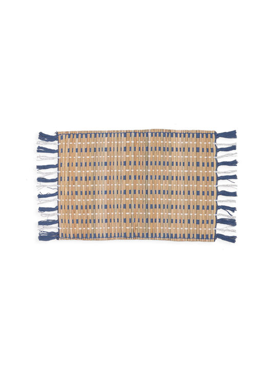 Nef-Nef Homeware Wicker Placemat Straw Beige 48x33cm