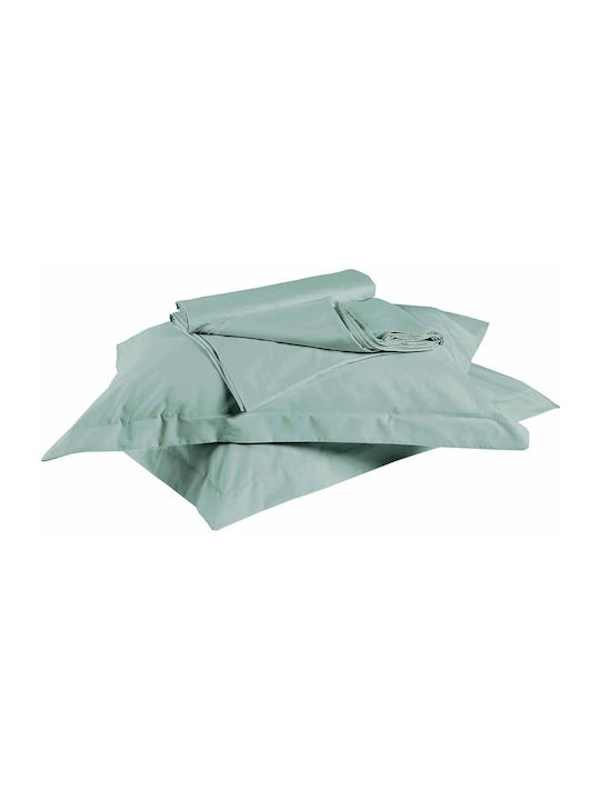 Kentia Sheet King Size 290x270cm. True Col 102 Green